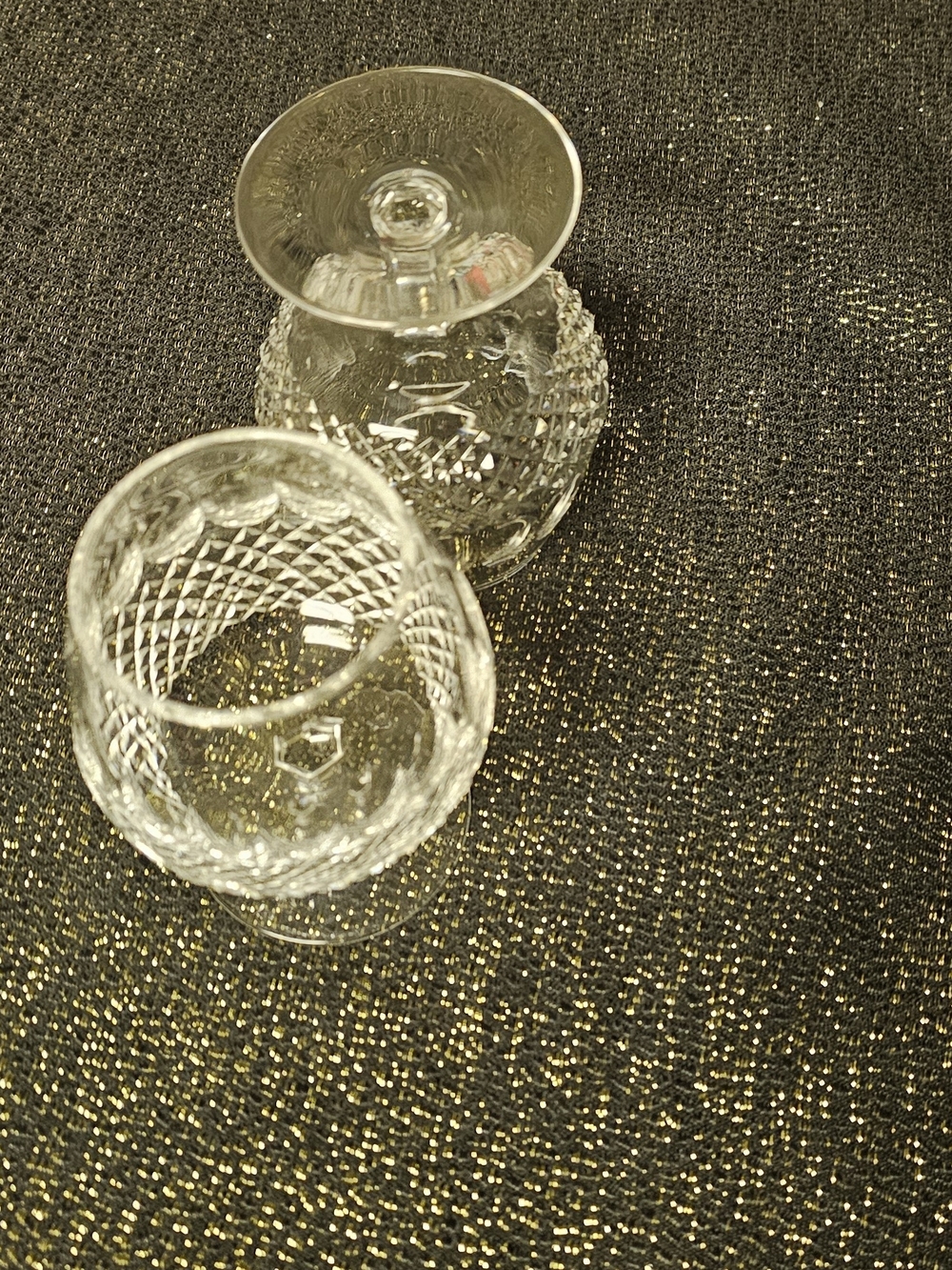 Pair of Waterford Crystal Brandy Glasses - Picture 3 of 8